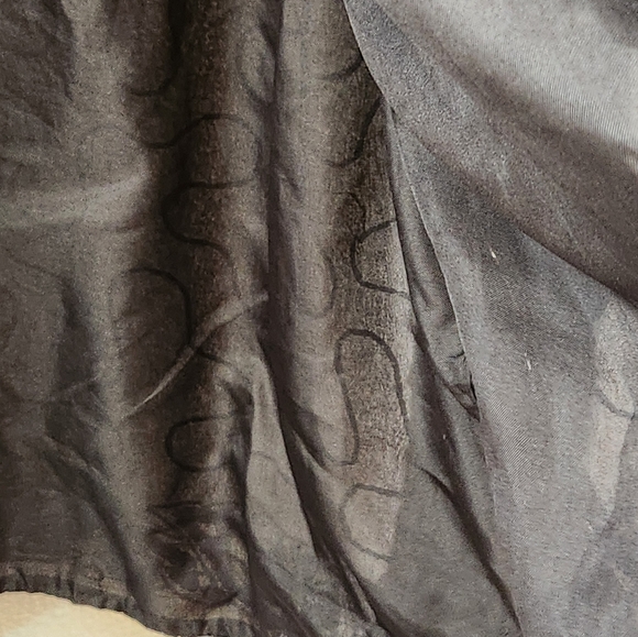 Vintage J.M.C. Silk Jacket Open Front Beaded Sequins Long Sleeve Black Size 1X - Picture 15 of 15